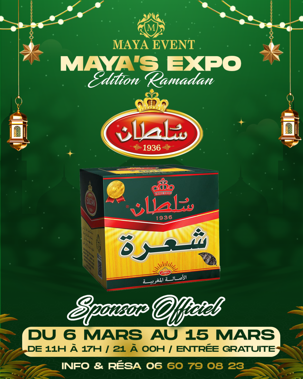 Amgalita et Sultan sponsor officiel de Maya Event Tanger