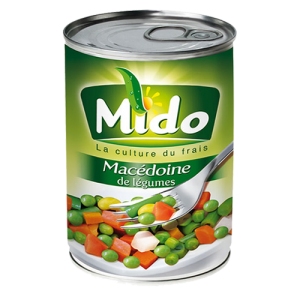 MACEDOINE DE LEGUMES MIDO