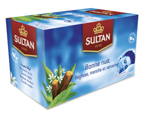 Infusions Bonne nuit SULTAN