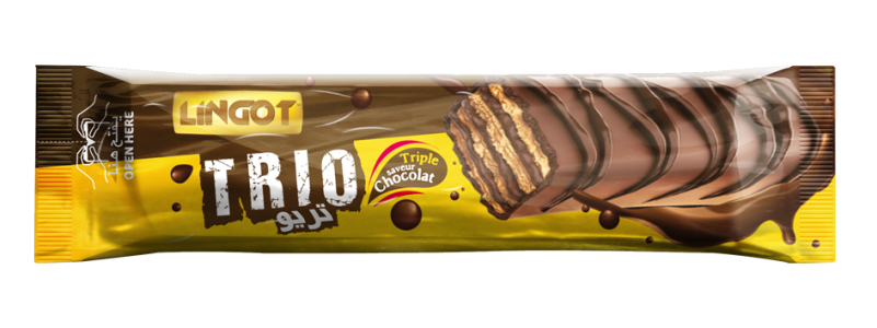 LINGOT TRIO CHOCOLAT