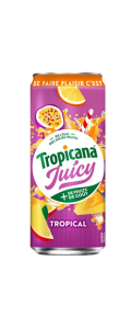 TROPICANA JUICY TROPICAL 33CL