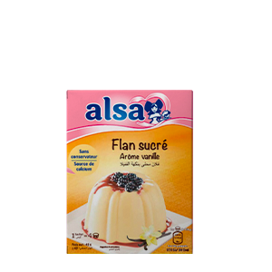 Flan arÃ´me vanille