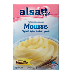 Mousse vanille