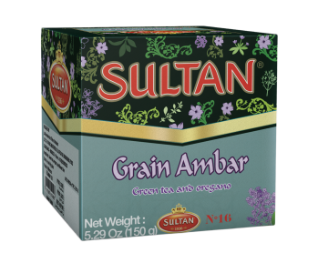 Thé vert Ambar SULTAN en grains à  l'origan