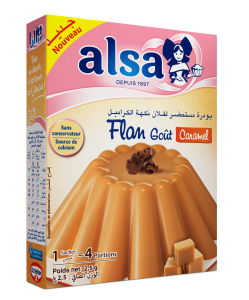 Flan ALSA Goût Caramel