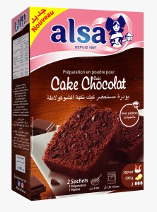 Poudre ALSA pour Gout Cake chocolat