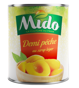 DEMI PECHE AU SIROP MIDO